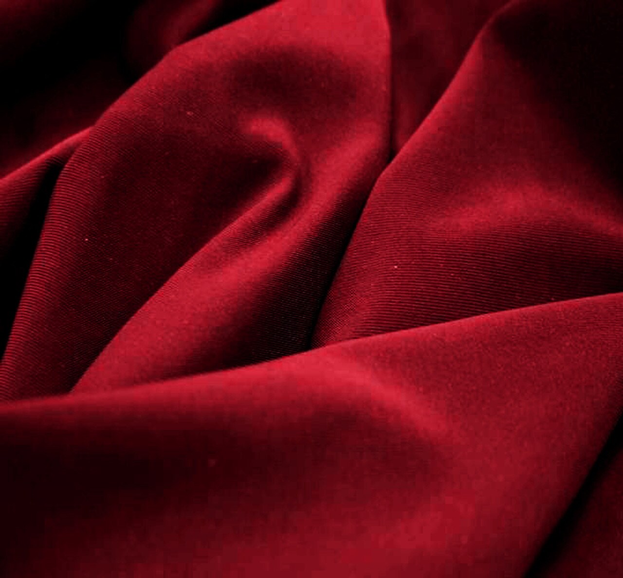 1 Yard Venezia Stretch Fabric Dark Red Polyester Spandex for Apparel Crafts Decor 58/60 Inch Width